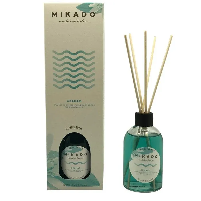 Odorizant camera cu betisoare, Mikado, Azahar, flori de portocal, 100 ml