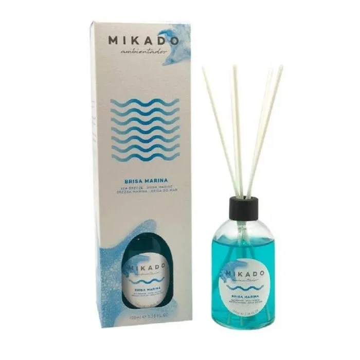 Odorizant camera cu betisoare, Mikado, Brisa marina, 100 ml
