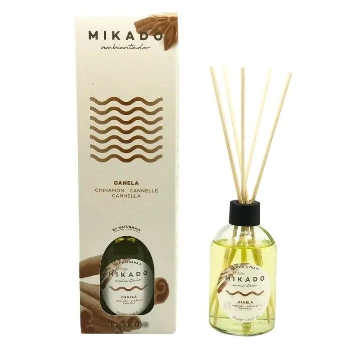 Odorizant camera cu betisoare, Mikado, Canella, lemnos, 100 ml