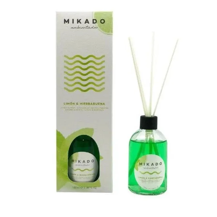 Odorizant camera cu betisoare, Mikado, Limon, citrice, 100 ml