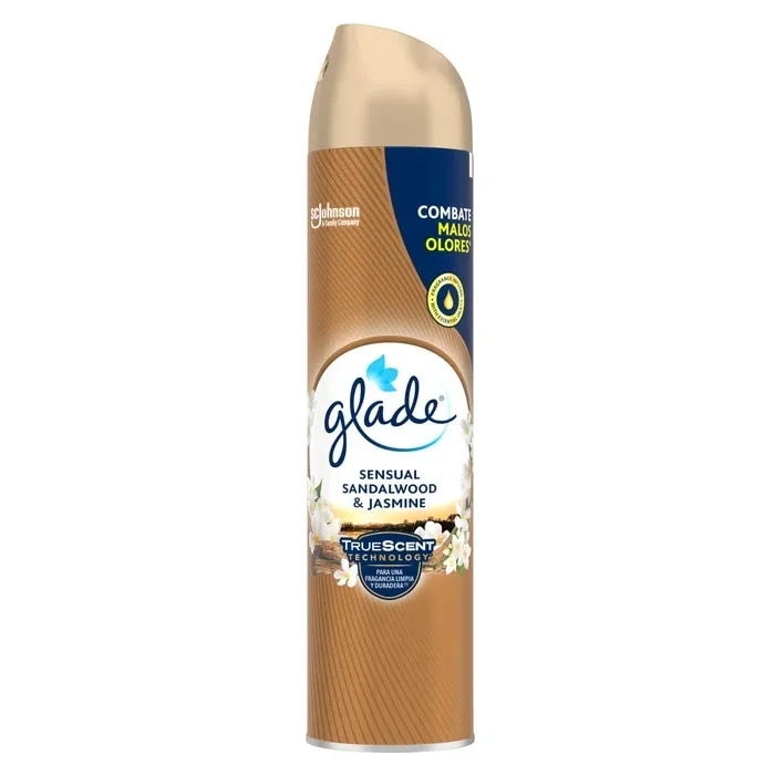 Odorizant camera Glade Aerosol, spray, Sensual Sandalwood & Jasmine, 300 ml