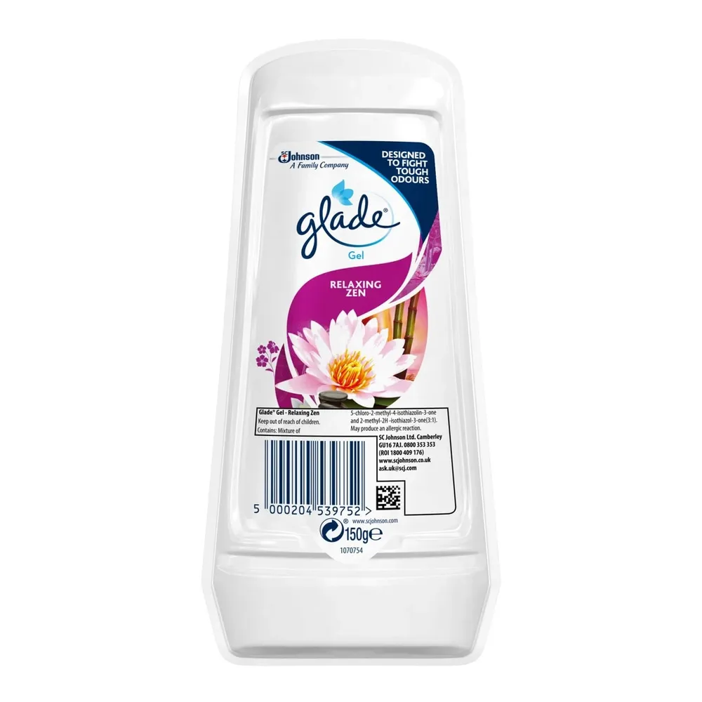 Odorizant camera Glade, gel, relaxing zen, 150 g