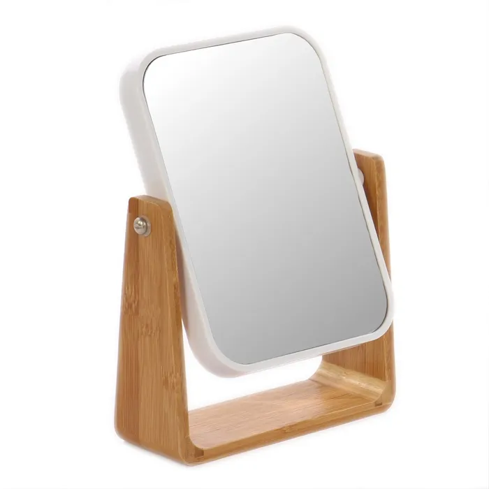 Oglinda cosmetica pentru baie, stativa, patrata, BPO - 2706 - 1F, 11.7 cm