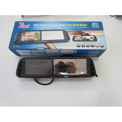 Oglinda monitor cu GPS plus multe alte functii 7in1 — imaginea 4