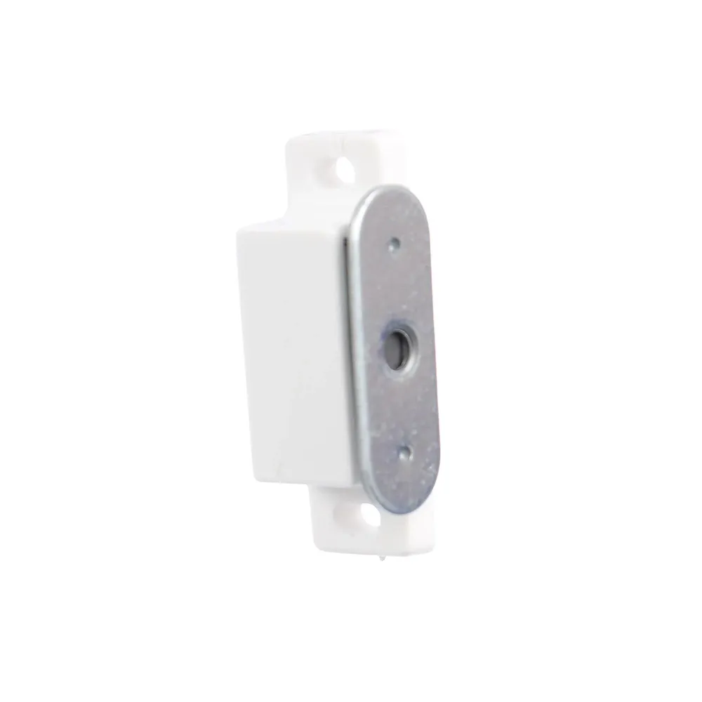 Opritor magnetic, universal, plastic, alb, 45 x 10 x 14 mm, set 2 bucati