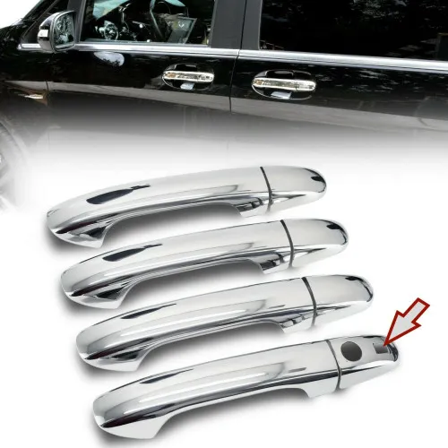 Ormanente crom pentru manerele usilor Mercedes Vito W477 2014-> cu Keyless Go CROM 2980
