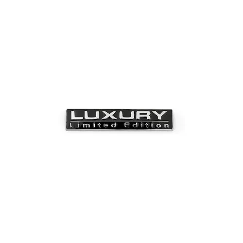 Ornament LUXURI 7,5X1,5cm metalic — imaginea 2