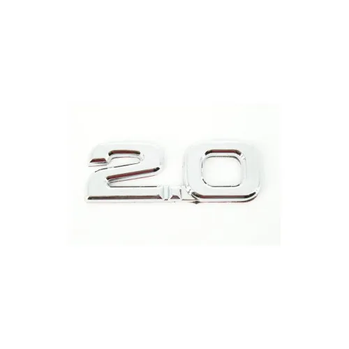 Ornament metalic auto 2.0 cromat