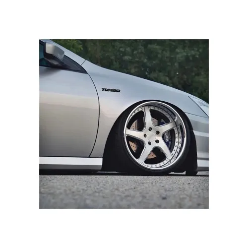 Ornament metalic "TURBO" 13cmx1.8cm — imaginea 3