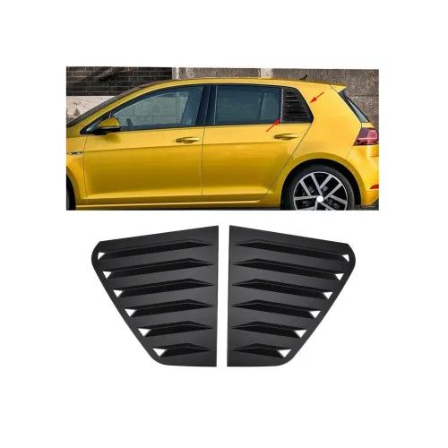 Ornament protectie geam lateral spate compatibil Volkswagen Golf 7 MK7 Hatchback 2012-2019 — imaginea 3