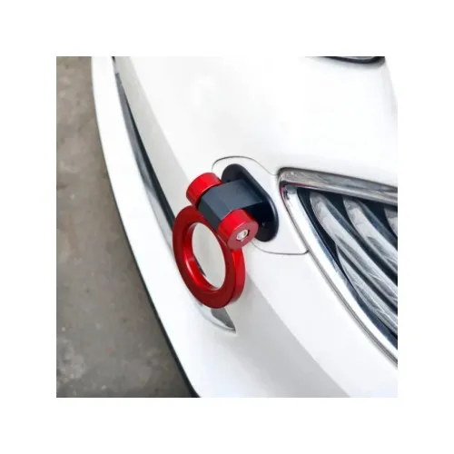 Ornament racing carlig remorcare negru argintiu rosu albastru — imaginea 5
