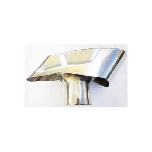 Ornament toba compatibil BMW X6 inox lucios evacuare sport — imaginea 6