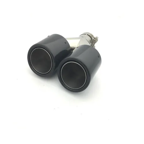 Ornament toba cu carcasa din carbon lucios