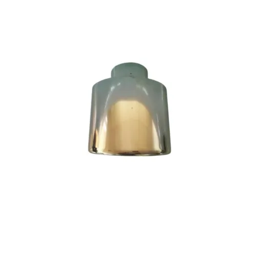 Ornament toba inox premium, intrare 6 cm, iesire 11.5 cm, lungime 14.5 cm
