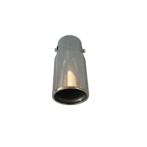 Ornament toba inox Premium, intrare 6 cm, iesire 6.5 cm, lungime 14.5 cm — imaginea 3