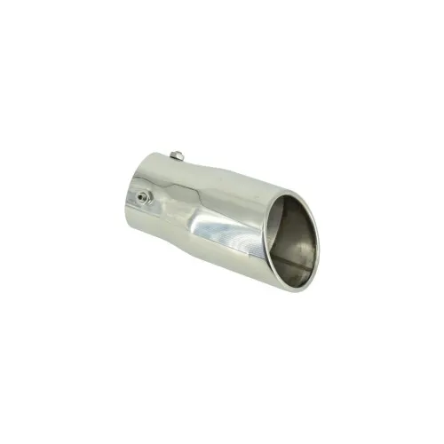 Ornament toba inox premium, intrare 7.8 cm, iesire 9 cm, lungime 18 cm