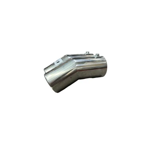 Ornament toba inox universal dublu 158x76mm — imaginea 3