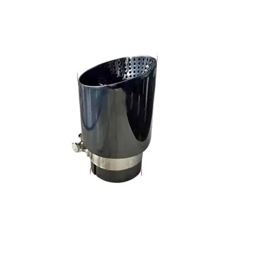 Ornament toba negru diametru intrare 63mm