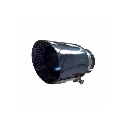 Ornament toba negru diametru intrare 63mm — imaginea 2
