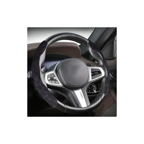 Ornamente volan auto din imitatie alcantara diverse culori universale — imaginea 8