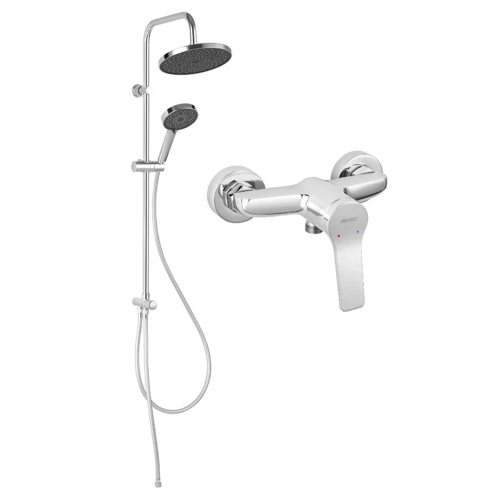 Pachet baterie dus + sistem dus Ferro Stratos NP103-BSC7-SET, 3 functii, 1.5 m