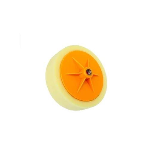 Pad abraziv din burete pentru polishare,cu suport si adaptor diametru 125 mm — imaginea 3