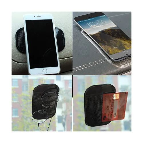 Pad antiderapant auto pentru telefon si obiecte mici reutilizabil 14.5 x 8.5 cm — imaginea 4