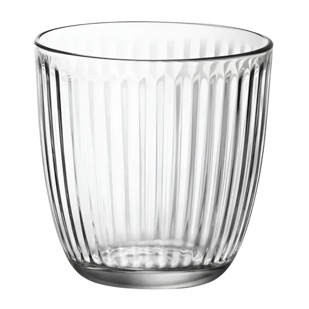 Pahar pentru apa / suc, Line, sticla, transparent, 290 ml, set 6 bucati