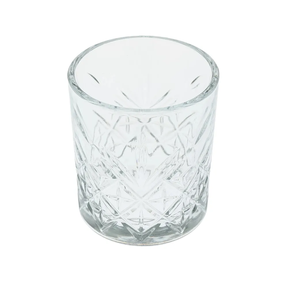 Pahar whisky, din sticla, Timeless 52810, 205 ml, set 4 bucati