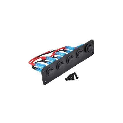 Panou cu 5 intrerupatoare, 12V 20A — imaginea 4