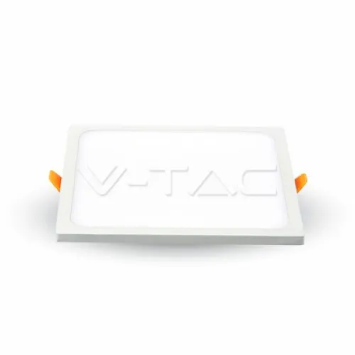 Panou incastrat LED 8W SLIM patrat