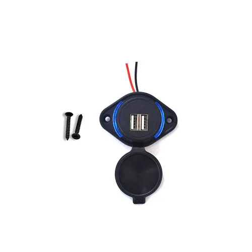Panou mufa USB 4,8A si siguranta — imaginea 2