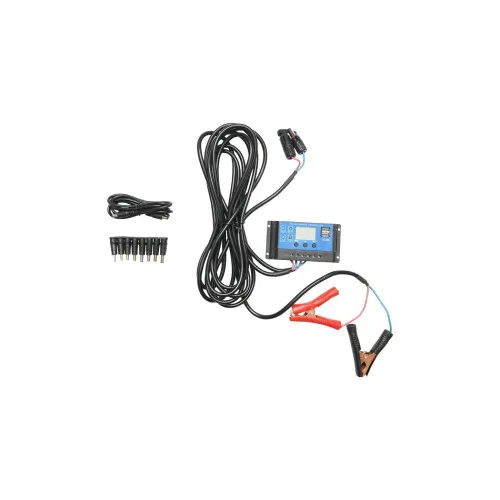Panou solar fotovoltaic monocristalin pliabil tip valiza 100W cu regulator 10A 12V 24V — imaginea 4