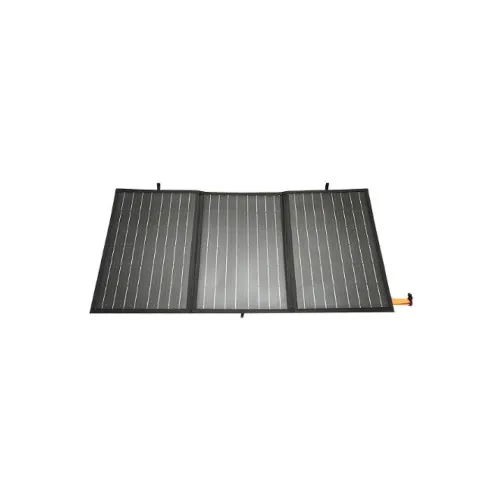 Panou solar fotovoltaic monocristalin pliabil tip valiza 200W cu regulator 20A cablu si conectori — imaginea 3