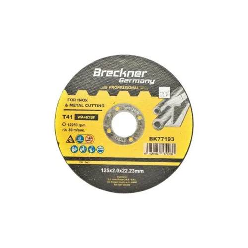 Panza disc flex pentru taiat si polizat inox T41 125x2.0x22mm