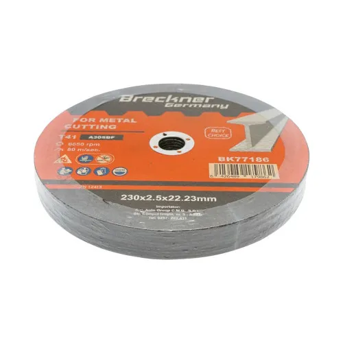 Panza disc flex pentru taiat si polizat metal T41 230x2.5x22mm — imaginea 3