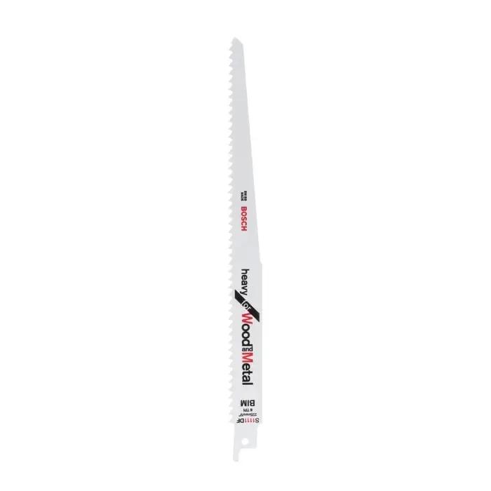 Panza fierastrau sabie, pentru lemn / metal, Bosch Heavy for Wood, S 1111 DF, set 2 bucati