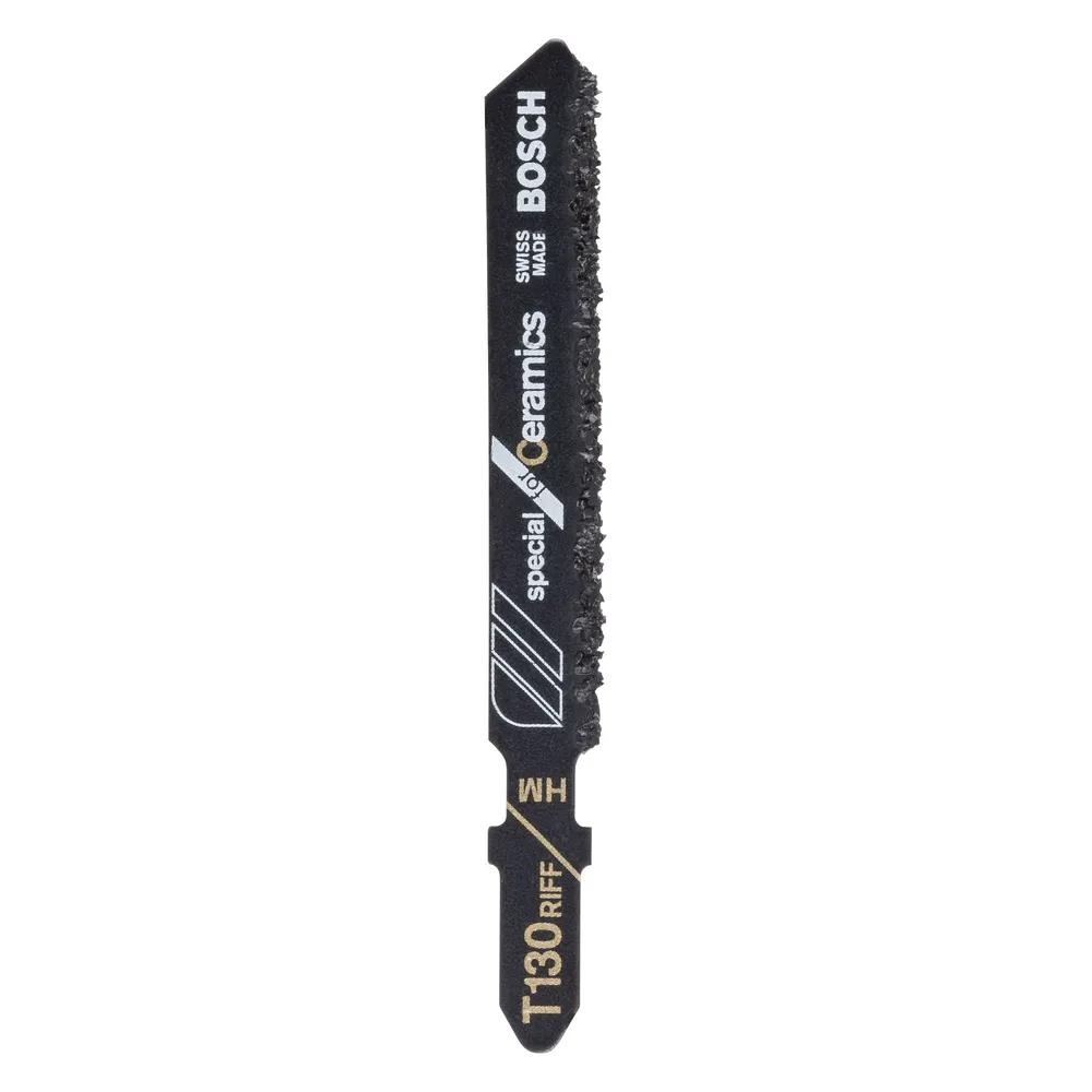 Panza fierastrau vertical, pentru ceramica, Bosch Special for Ceramics, T 130 RIFF