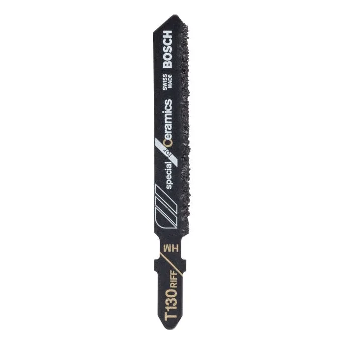 Panza fierastrau vertical, pentru ceramica, Bosch Special for Ceramics, T 130 RIFF
