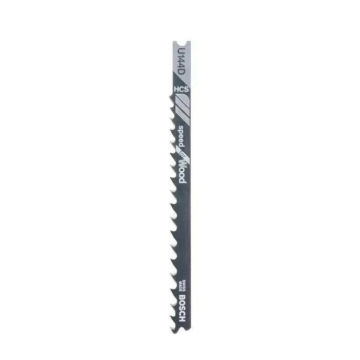 Panza fierastrau vertical, pentru lemn, Bosch Speed for Wood, U 144 D, set 3 bucati
