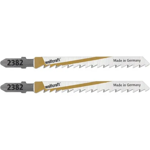 Panze fierastrau pendular Wolfcraft 2382 100/75 mm, pentru lemn, pachet 2 bucati
