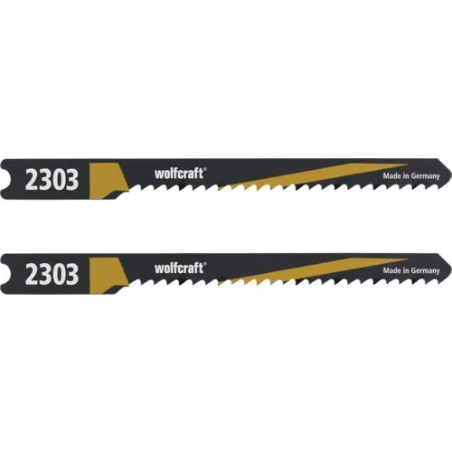 Panze fierastrau pendular Wolfcraft 70/50 mm, pentru lemn & plastic, pachet 2 bucati