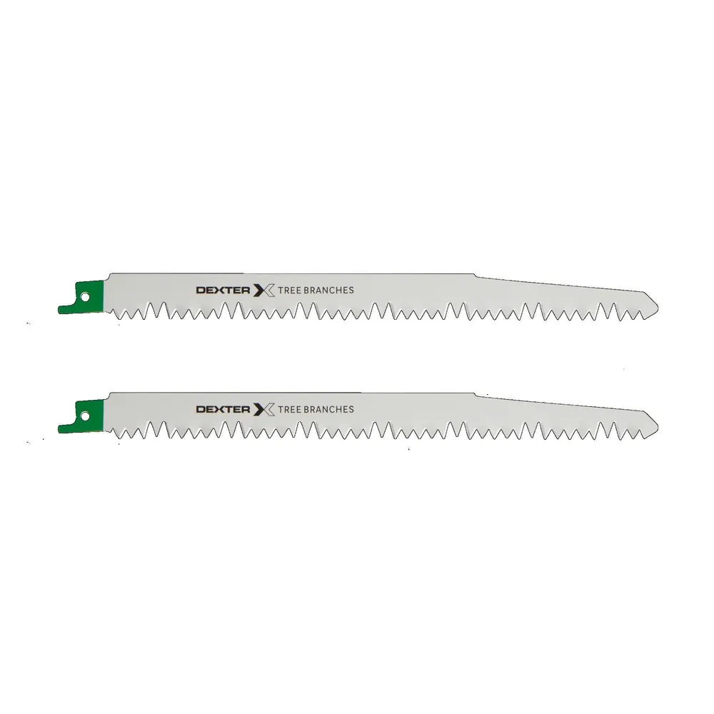 Panze fierastrau sabie, Dexter, pentru crengi, taiere max 190 mm (set 2 buc)
