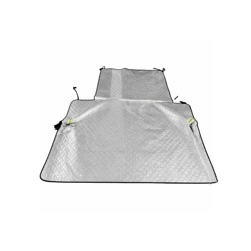 Parasolar exterior auto iarna vara cu protectie oglinzi geamuri fata laterale si capota 255x240 cm