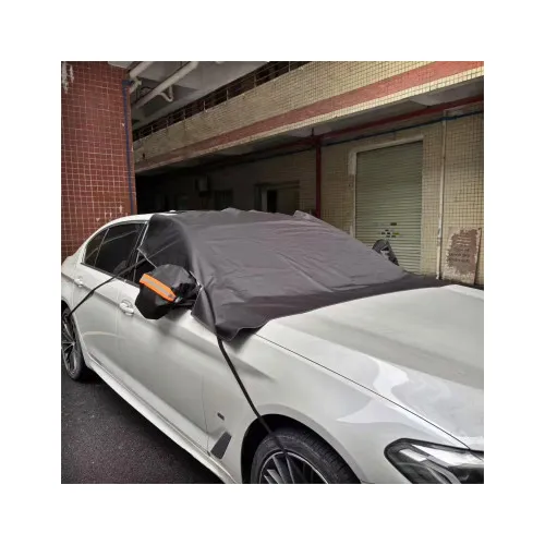 Parasolar exterior iarna vara cu protectie oglinzi si geamuri fata laterale 260x114cm — imaginea 2