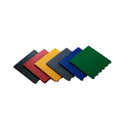 Pardoseala modulara plina PP 40x40x1.8cm garaj trafic intens Gri — imaginea 5