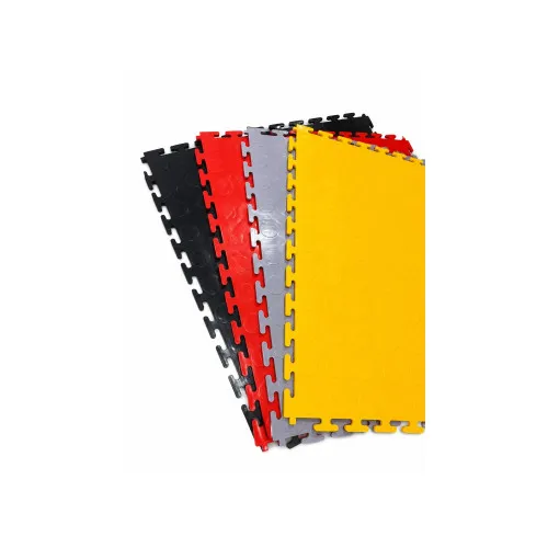 Pardoseala modulara PVC pentru garaj gri 500 x 500 x 6 mm — imaginea 3