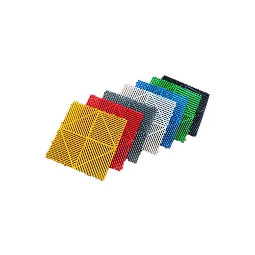 Pardoseala modulara ventilata PP 40x40x1.8cm garaj trafic intens Verde — imaginea 2