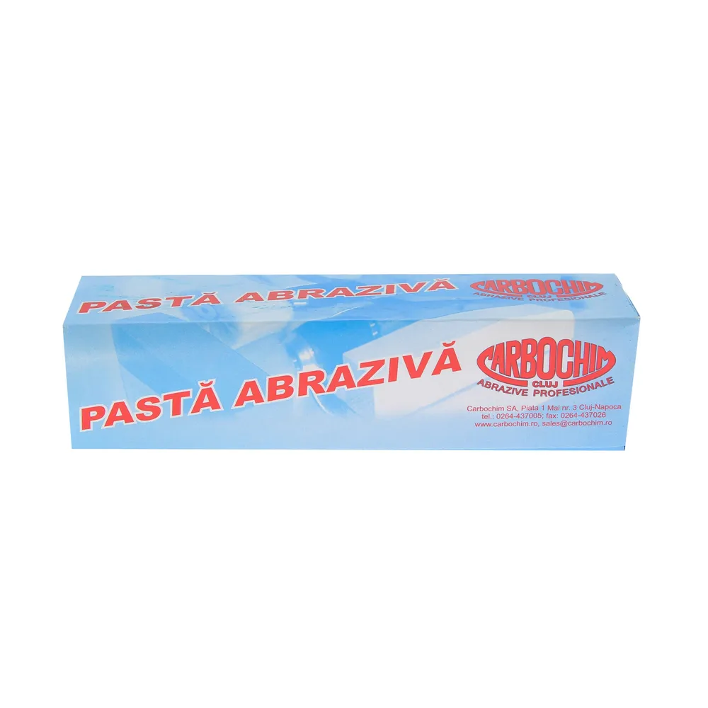 Pasta abraziva albastra, Carbochim 8002045, 150 x 37 mm