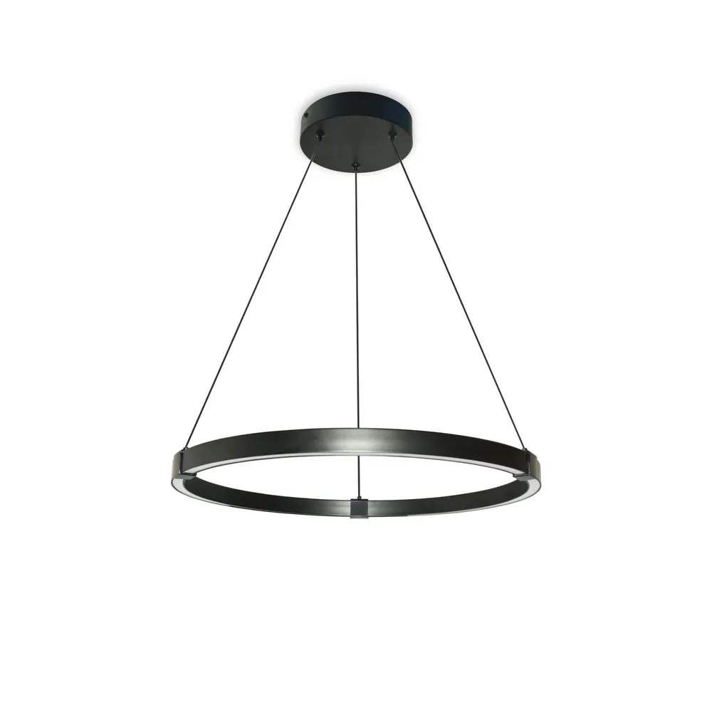 Pendul LED Cassini, 4350 lumeni, dimabil, cu schimbarea temperaturii de culoare, negru